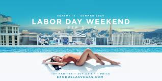 Labor day is celebrated on the first monday in september in the united states. Labor Day Weekend Edm Festival Las Vegas Exodus Las Vegas