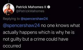 Patrick mahomes fiancee holds stake in an ownership group that was awarded a kansas city expansion. Tony S Kansas City Tkc Fact Check Kansas City Chiefs Qb Patrick Mahomes Never Said Zimmerman Was Innocent