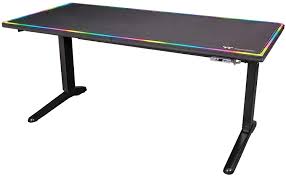 1) so should i go diy (no exp) ? Amazon Com Thermaltake Tt Gaming Level 20 Rgb Battlestation Gaming Computer Desk 8 Light Effects Full Frame Rgb Lighting Tt Rgb Plus Razer Chroma Sync Compatible Electric Height Adjustable Ggd Lbs Bkeirx 01 Home Improvement