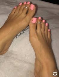 Pin By Grace Auld On Nails Pink Toe Nails Pretty Toe Nails Toe Nail Color