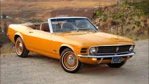 Ford mustang cabrio orange 2018. Ford Mustang 1964 1968 Kaufberatung Auto Motor Und Sport
