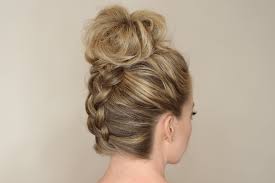 I did this style a few months ago before i had a channel and everyone asked for a t. Upside Down Braid To Bun