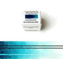Phthalocyanine Cyan (PB16) Watercolor Paint, Half-Pan, ML