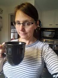 Saturday morning headaches, needs coffee immediates, sugar,stevia xtra  cream chip chops!!