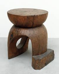 Constantin Brancusi Stool Paris C 1925 Material Hand Carved Oak Centre Pompidou Wood Sculpture Tree Sculpture Sculpture