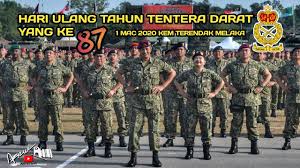 Panglima tentera darat malaysia, jend. Hari Ulang Tahun Tentera Darat Ke 87 Tahun Kem Terendak Melaka Youtube