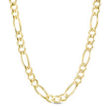 Get it as soon as thu, may 13. Men S 6 0mm Figaro Chain Necklace In 14k Gold 24 Zales Outlet