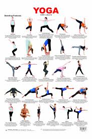 Yoga Chart 1 Amazon Co Uk Dreamland Publications
