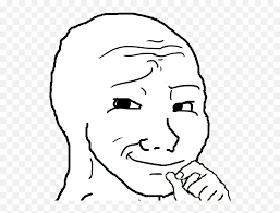 Find the newest wojak brain meme meme. Smug Wojak Smug Wojak Png Free Transparent Png Images Pngaaa Com