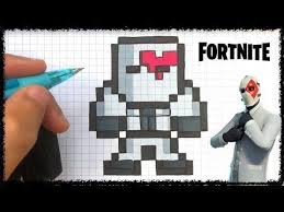 Draw Pixel Art Joker Fortnite In 2020 Pixel Art Pixel Art Design Pixel