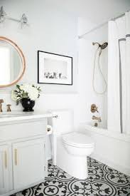 Black And White Tile Powder Room Image Result For Patterned Ceramic Tile Powder Room Ideas Bathroom Inspiration Bathroom Style Bathrooms Remodel