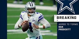 Mostly, it's about contract length, which is. Nfl On Twitter Cowboys Agree To Terms On New Contract With Qb Dak Prescott