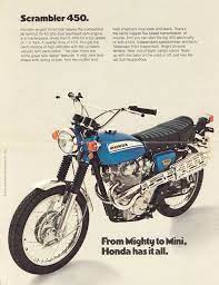 Matt S Classic Car And Motorcycle Advertising Archive Honda Motorcycles Bike Poster Honda Bikes