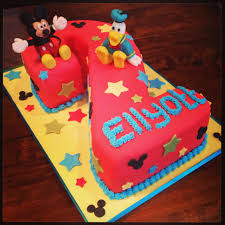 2nd Birthday Mickey Mouse Birthday Cake For 2 Year Old Boy Mickey Mouse And Donald Duck Cake Donald Duck Cake Cake Duck Birthday