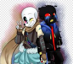 He exists out of them but can interact with them. Ink Sans Png Images Pngegg