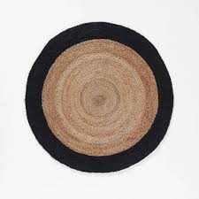 Check spelling or type a new query. Tapis Rond Bicolore Noir En Jute Blancheporte