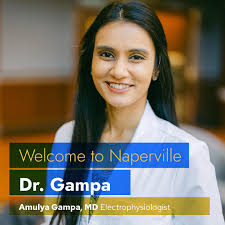 We're thrilled to welcome Dr. Amulya Gampa to our Naperville location!  Specializing in Electrophysiology, arrhythmias, and ablation, Dr. Gampa is  now accepting new patients. Schedule your appointment today!