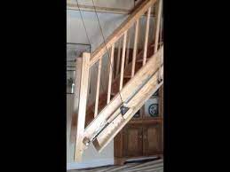 Midhurst Electric Stairway In Operation Youtube Retractable Stairs Stairways Loft Ladder