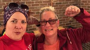 PCCFFAP Staffers Mary Sykora and Maureen Travers support the Chicago  Teachers and Staff! #FundOurFuture #PutItInWriting AFT-Oregon AFT