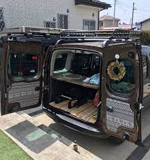 ちぱさんはinstagramを利用しています kangoo カングーのリアパネル作りました 今回こだわったのは ソレイアード生地 小さなキャンピングカー アウトドア 車 フランス プロヴァンス
