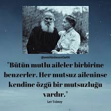 Bütün mutlu aileler birbirine benzerler. Her mutsuz aileninse kendine özgü  bir mutsuzluğu vardır.” Anna Karenina | Lev Tolstoy #annakarenina #tolstoy  #rusedebiyatı #keşfet #keşfetteyiz #şiir #felsefe #kitapalıntıları #fyp  #dostoyevski
