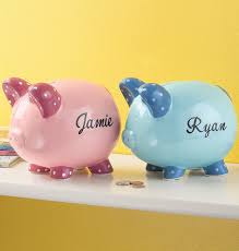 Spend $200 get $50 in rewards! Personalized Ceramic Piggy Banks Cheaper Than Retail Price Buy Clothing Accessories And Lifestyle Products For Women Men