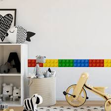 It is important to pay attention not just to the color, pattern, and design of the wallpaper border, but also the quality when choosing wallpapers borders. Funlife Blocks Decorative Wall Sticker Borders For Kids Self Adhesive 3d Wallpaper Borders Children Classroom Bedroom Wall Decor Wall Sticker Home Decorstickers Wall Stickers Aliexpress