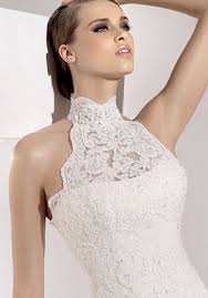 Chelsea S Style Tips High Neck Dresses Halter Top Wedding Dress Halter Wedding Dress High Neck Wedding Dress