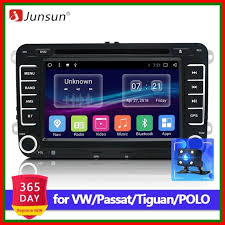 New Junsun 7 Android Car Multimedia Player 2 Din Autoradio For Vw Golf 5 Passat B6 Seat Leon Tiguan Skoda Octavia Polo Gps Car Radio In 2020 Radio Car Audio Car Radio