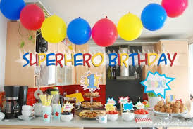 Superhelden Geburtstag Superhero First Birthday Superheld Geburtstagsfeier Superhelden Party Superhelden