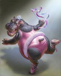 I Know I M No Better Than Anyone But I Ll Be Damned If There Is Anyone Better Than Me Cute Hippo Animal Illustration Animal Paintings