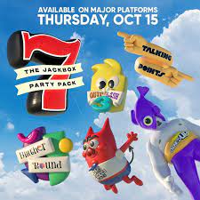 The Jackbox Party Pack 7 Is Coming To Major Digital Platforms On Thursday October 15th Jackbox Games Party Packs Party Fun Games