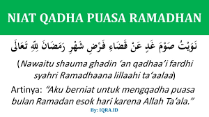 Niat Puasa Qadha Ramadhan Di Bulan Syawal Iqra Id