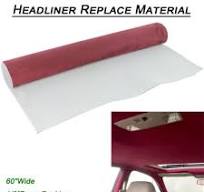 Wine Suede Headliner Fabric 1/8" Foam Backed Replace Material For Audi A3  A4 A6 | eBay