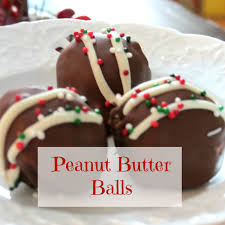 Peanut Butter Balls Recipe Recipe Christmas Desserts Peanut Butter Balls Recipe Christmas Baking