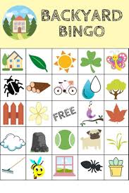 Different Types Of Bingo Games To Play Pin On Do It Outside
