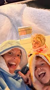 Our first sleep over