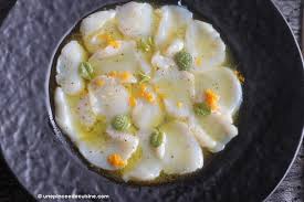Carpaccio De Saint Jacques Aux Agrumes Une Pincee De Cuisine Recette Carpaccio Saint Jacques Recettes De Cuisine Recette Carpaccio