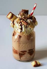 Milk Shake Kinder Bueno Xxl Milchshake Heisshunger Lebensmittel Essen