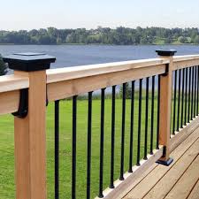 Round balusters by dekor are a great way of keeping things simple while adding a unique style to your deck rail. Pin On Stuff