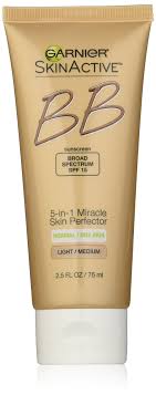 Amazon Com Garnier Skin Renew Miracle Skin Perfector B B Cream Light And Medium 2 5 Fluid Ounce Packaging May Vary Beauty
