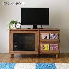 おすすめ テレビ台 高さ 50cm 通販のベルメゾンネット ４月１０日まで大型商品送料無料 ディスプレイできる木目調テレビ台 インテリア 家具 ダークブラウンの家具 ニトリ