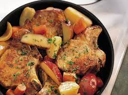 Pork Chop Skillet Dinner Recipe Pork Dinner Pork Recipes Recipes