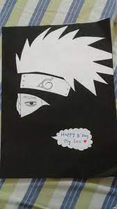Kakashi Wishing U Happy Birthday Happy B Day Birthday Cards Happy Birthday