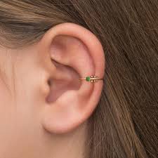 surgical steel tragus earring hoop cz cartilage piercing etsy percing oreille bijoux percing