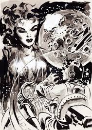I Ll Be Seeing You By Wally Wood Art Science Fiction Illustration Original Art