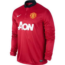 Great savings & free delivery / collection on many items. Manchester United Home Jersey 2013 14 Long Sleeve Mens