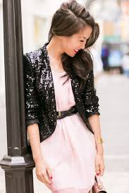 A Little Glamour Sequin Jacket Rose Dress Wendy S Lookbook Fashion Beautiful Fashion Style