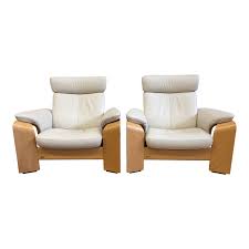 We have not rested on our laurels and stressless is today among the best known furniture brands across the globe. Ekornes Stressless Pegasus Large Leather Arm Chairs A Pair Original Price 4 590 Design Plus Gallery