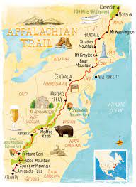 Scott Jessop Map Archive Appalachian Trail Map Appalachian Trail Appalachian Trail Hiking